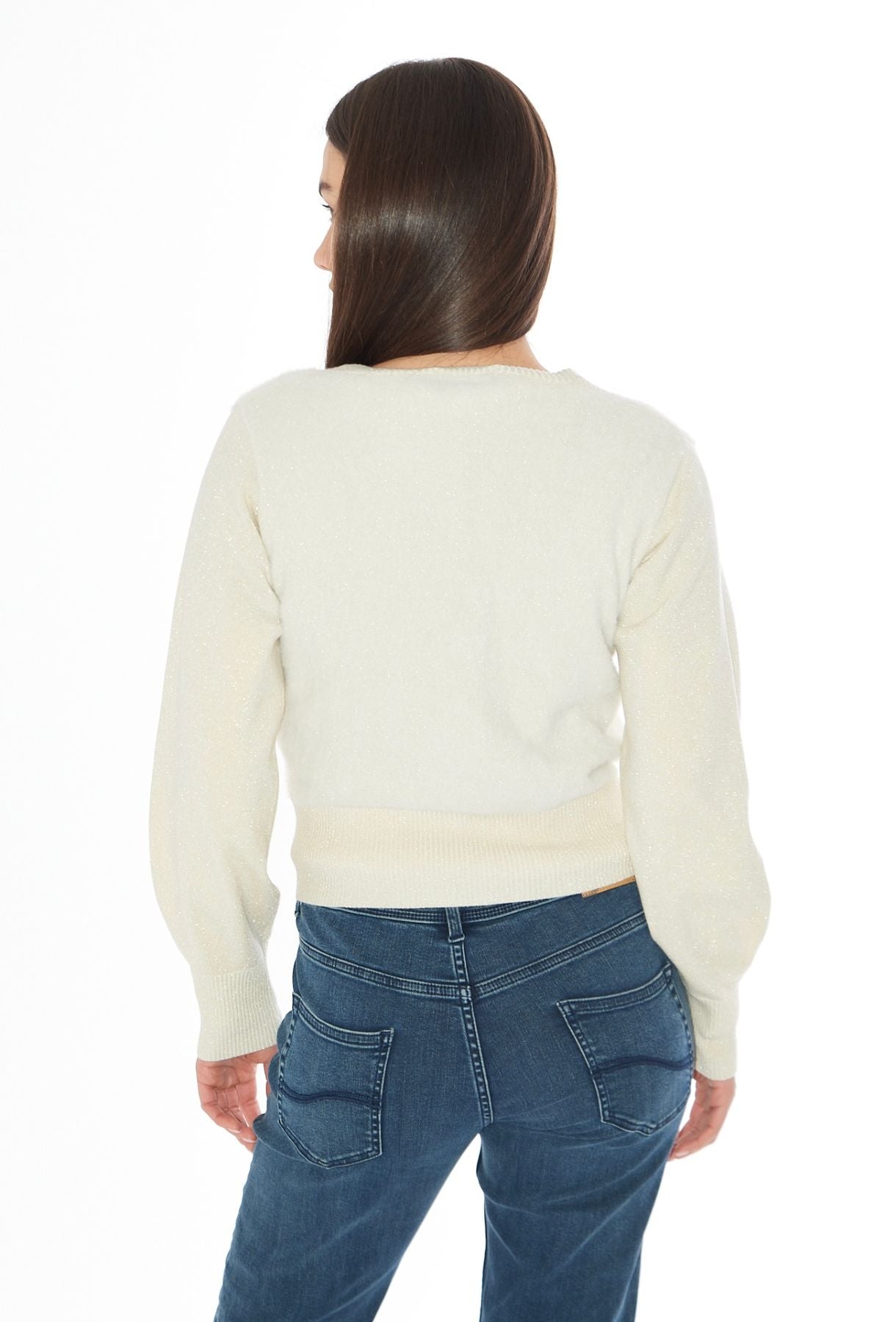 MAGLIA CARDIGAN CORTO