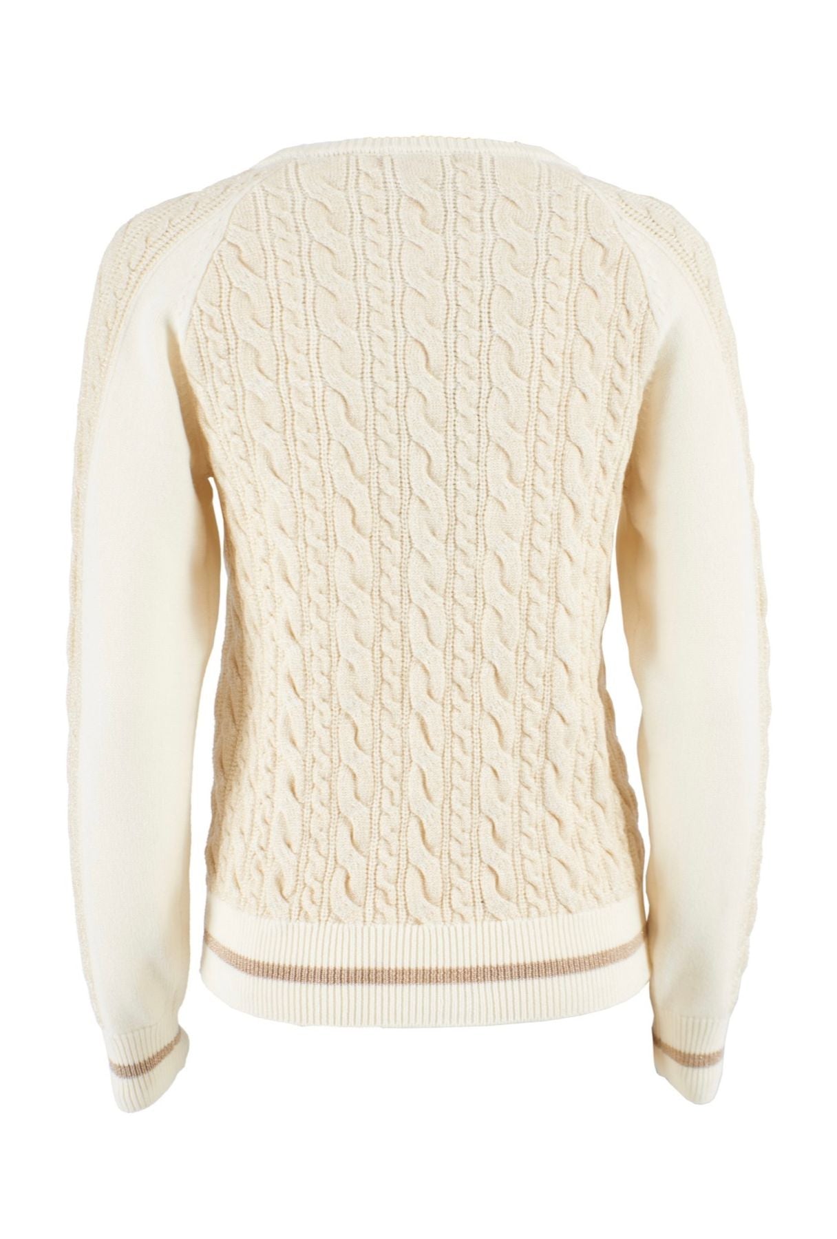 MAGLIA GIROCOLLO RAGLAN