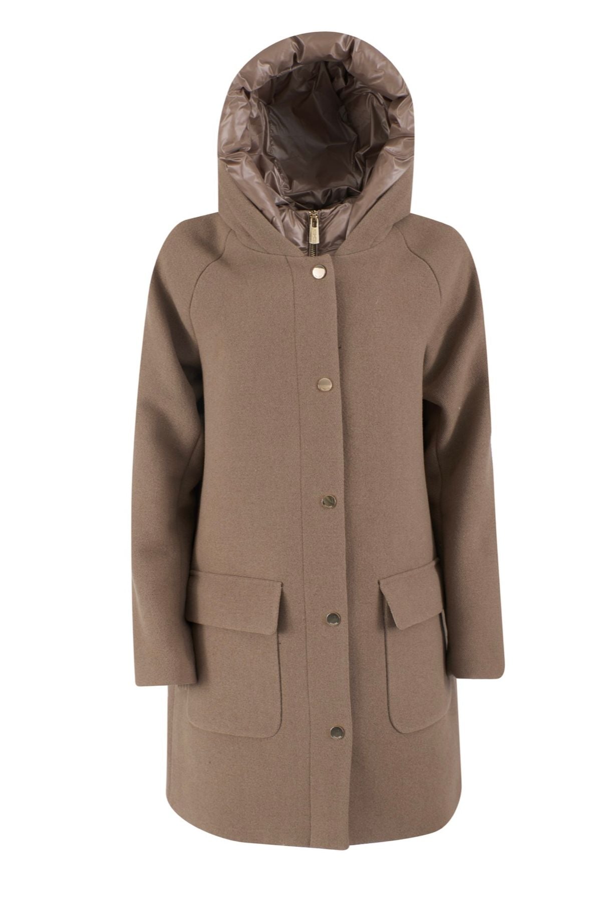 CAPPOTTO CON FINTO GILET STACC