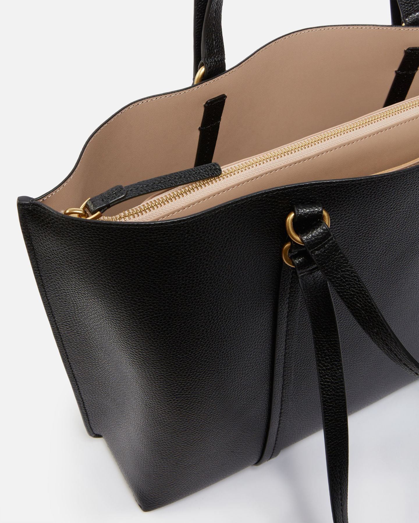 Borsa Shopper grande in pelle bottalata