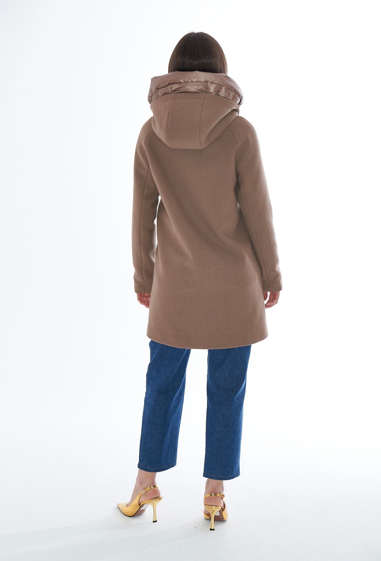 CAPPOTTO CON FINTO GILET STACC