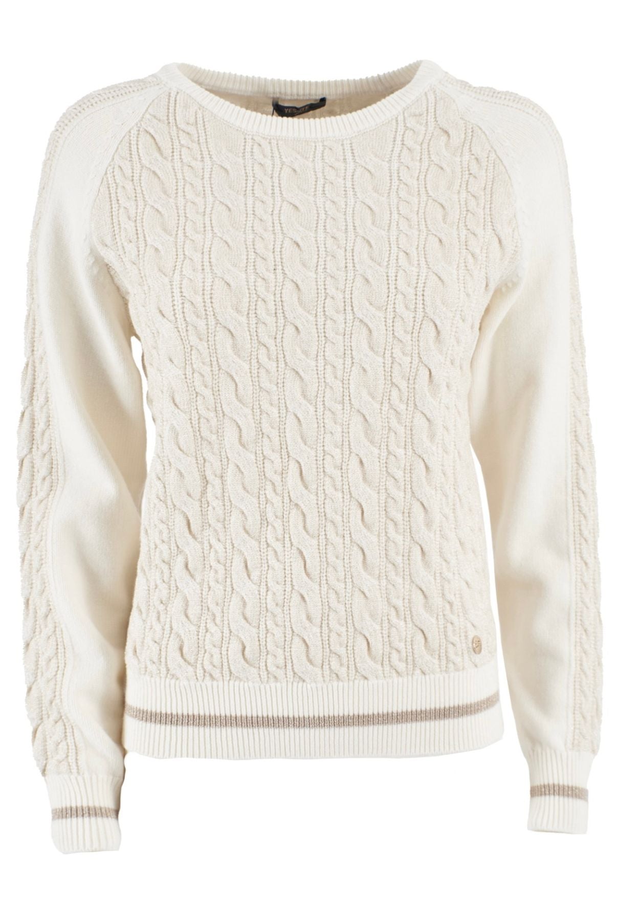 MAGLIA GIROCOLLO RAGLAN