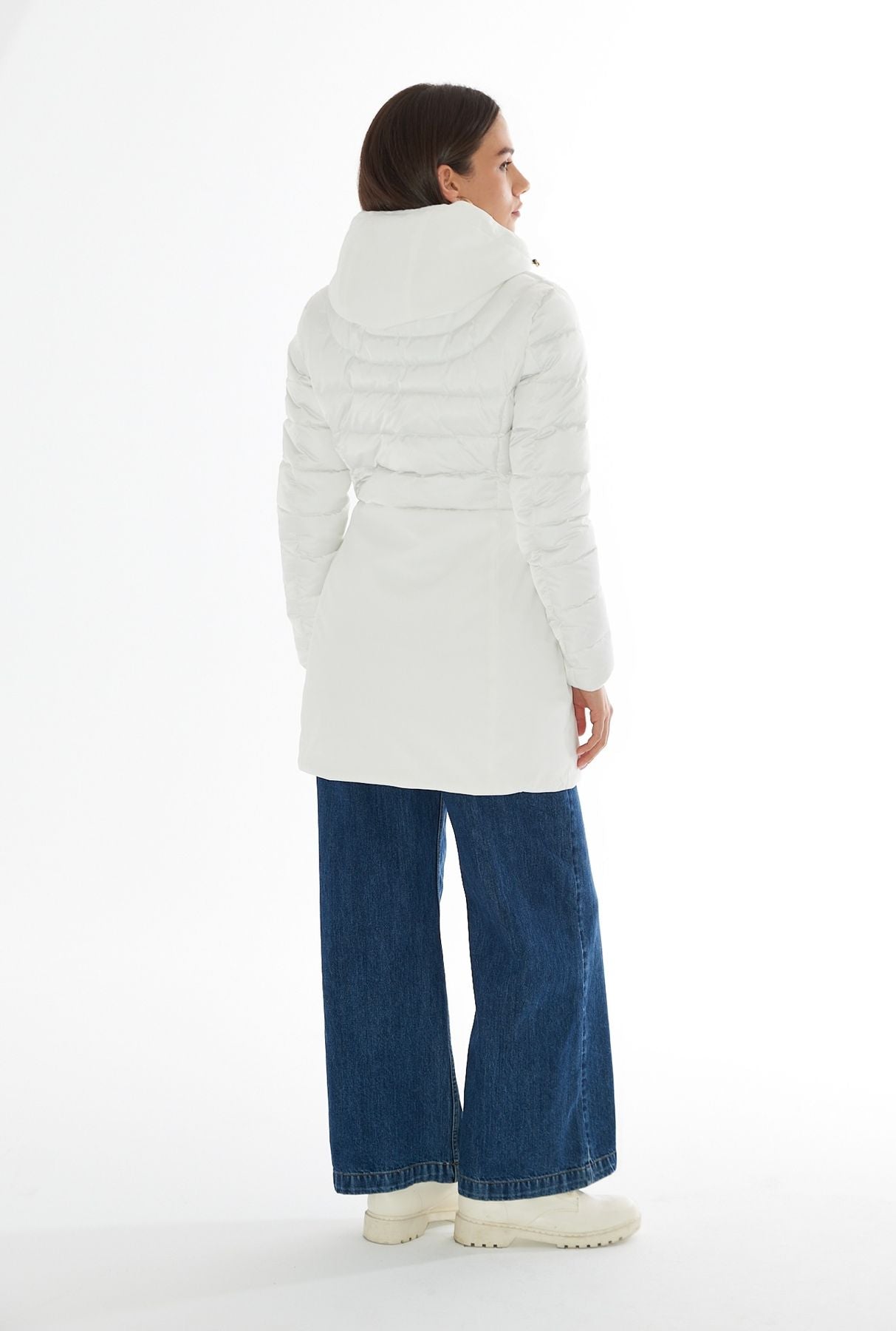 CAPPOTTO TRAPUNTATO FINTO GILET