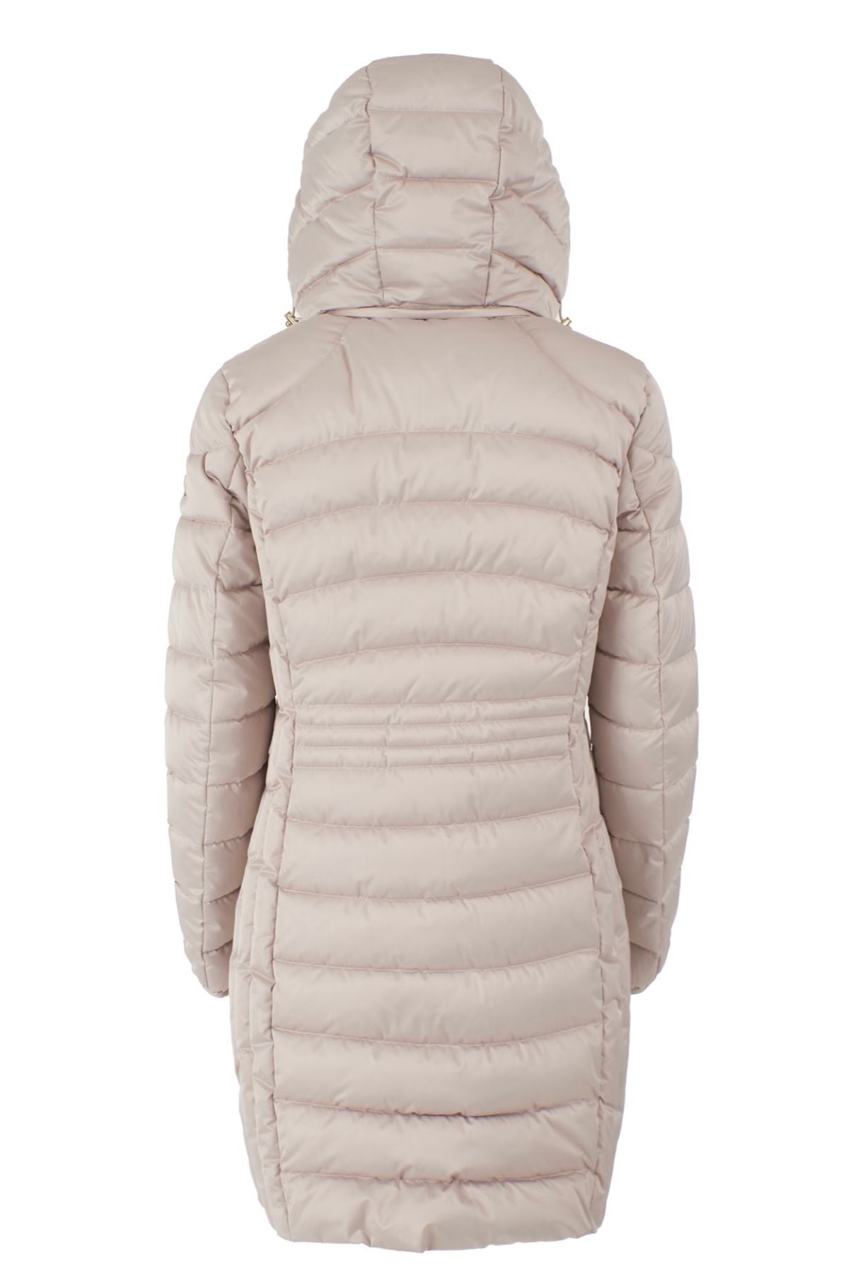 CAPPOTTO TRAPUNTATO CON CAPPUCCIO