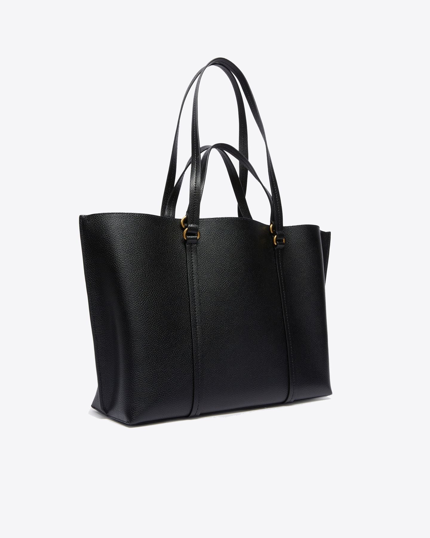 Borsa Shopper grande in pelle bottalata