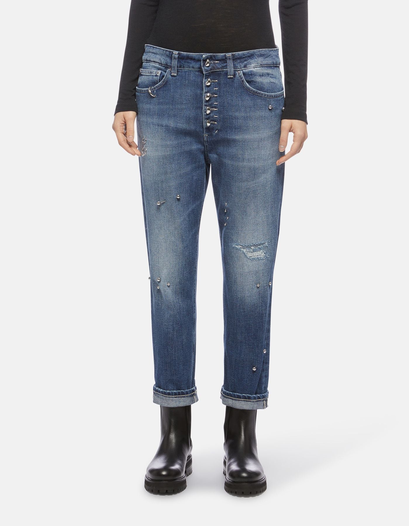 DP268B - Pantalone 5 Tasche - DonDup